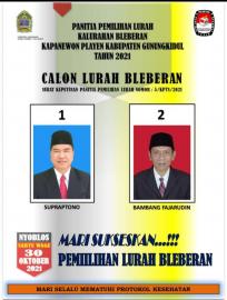 PENETAPAN CALON LURAH BLEBERAN