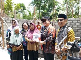 BUPATI GUNUNGKIDUL TINJAU RTLH DI PADUKUHAN SRIKOYO